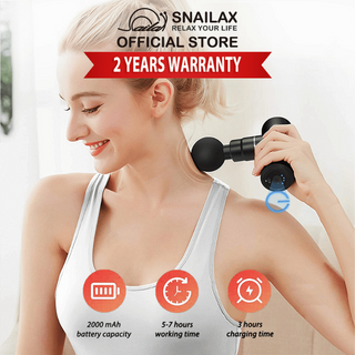 Snailax SL-236 Full Body Massager with Air Compress Kneading & Heat-, 2  years local warranty