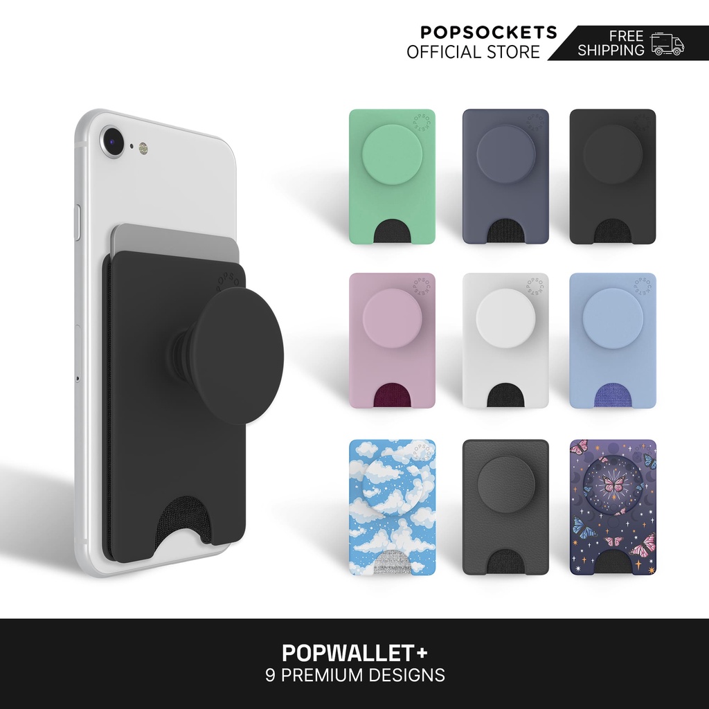 PopSockets PopWallet+ - The Premium Phone Wallet