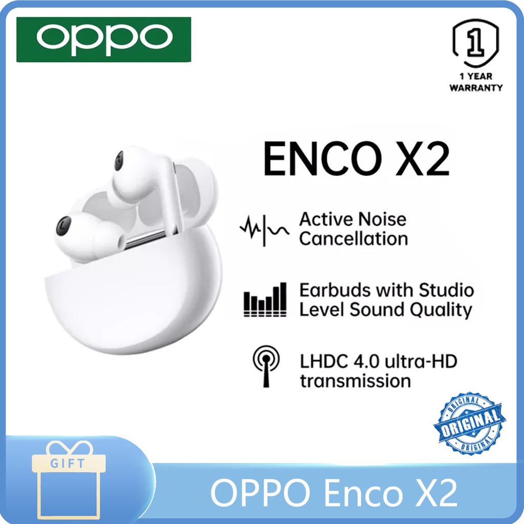 OPPO Enco X2 Bluetooth Headset Dual Coaxial Speakers High