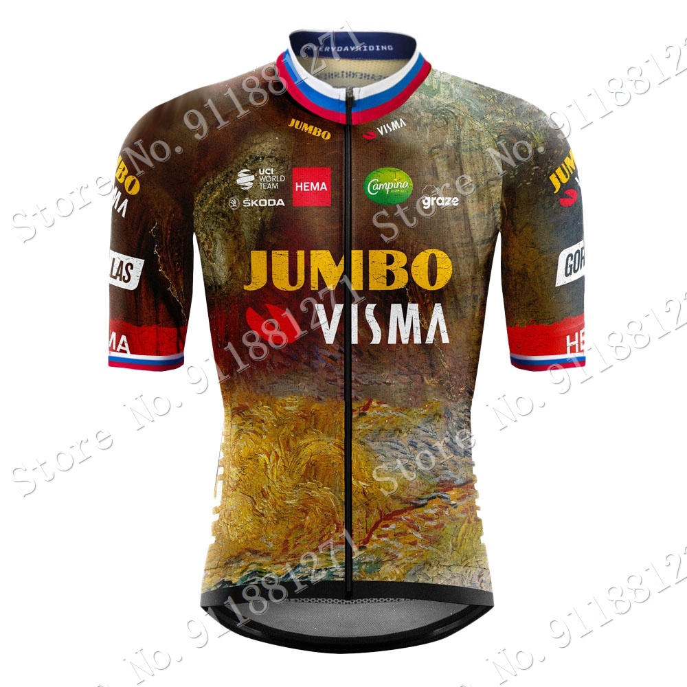 PROMOTION] Jumbo Visma France Team Cycling Clothing Jersey Set
