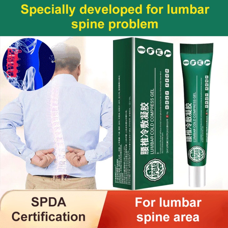 Lumbar Spine Cold Gel Spray, Back Pain Relief Products, Sciatica