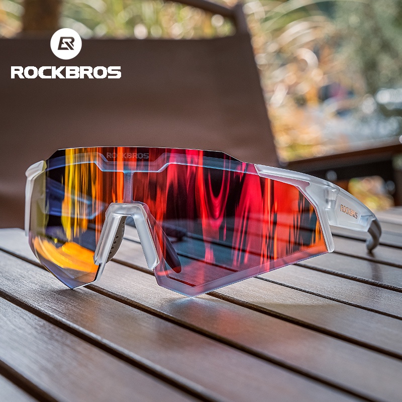 3 day Delivery ROCKBROS Cycling Glasses Photochromic Polarized Myopia Men And Women Windbreak Sand proof Bicycle Outdoor Running Sports Glasses Shopee Singapore