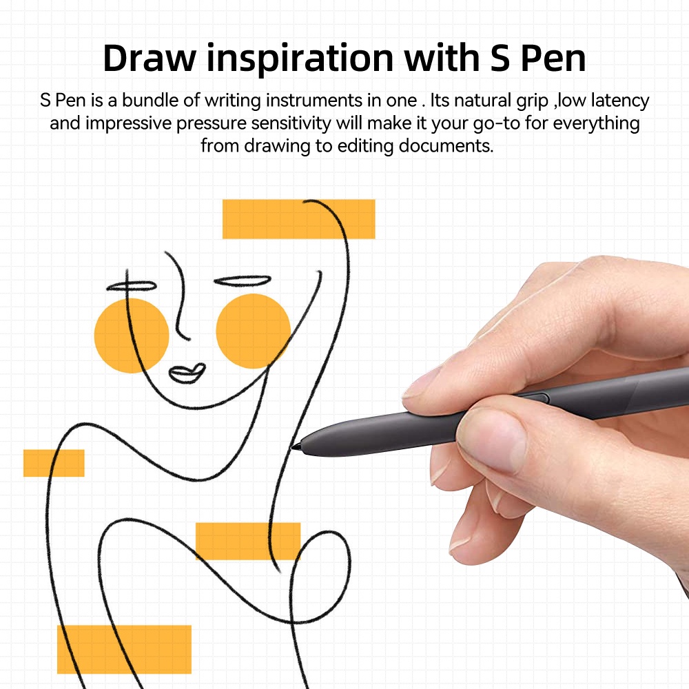 Stylus Pen For Samsung Tab S6 Lite 10.4 inch P620 P625 2024 S7 S7Plus ...