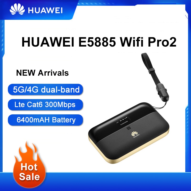 New Huawei E5885 Mobile Pro 2 E5885ls 93a Portable 4g Lte Hotspot With Rj45 Wan Port 4g Lte 1595