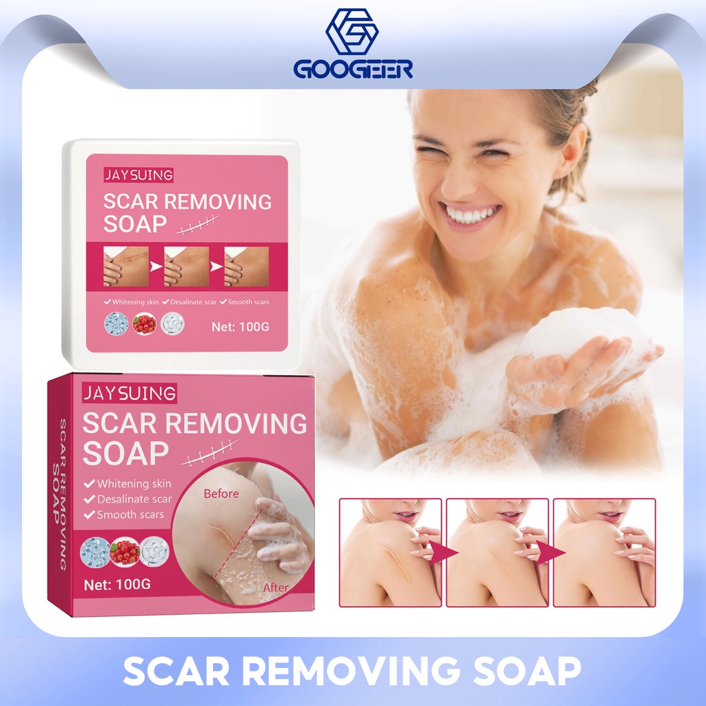 Jaysuing Scar Removing Soap Natural Anti Scars Glow Brighter Lightening