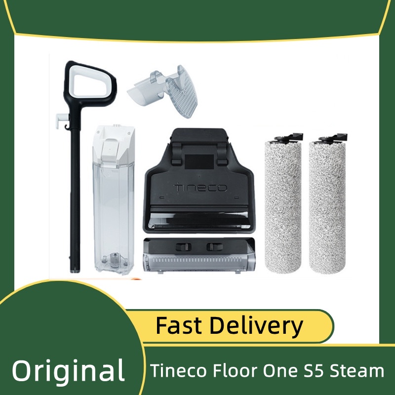 Tineco FLOOR ONE S5 STEAM Parts Of Roller Brush, Filter, Charger Dock,  Water Tank, Brush Cover