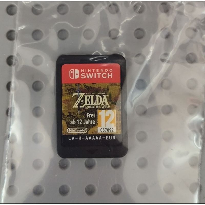 NINTENDO SWITCH Game Disc (2nd Hand): THE LEGEND OF ZELDA BREATH OF THE ...