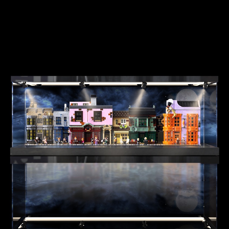 Ready Stock Suitable for Lego 75978 Harry Potter Diagonal Alley Acrylic