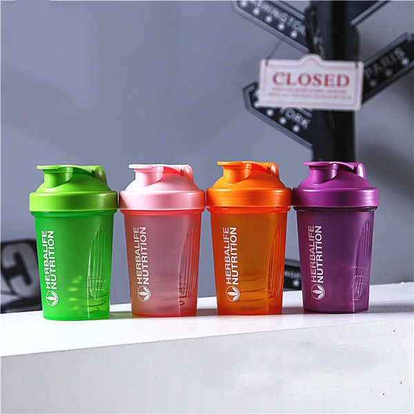 1pc Protein Powder Shaker Bottle Milkshake Fitness Sports Water