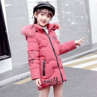  Women's Mid-Length Cotton-Padded Jacket For Winter