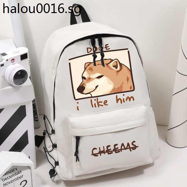 Shiba Inu Doge Zazzle T-shirt Bag, Save The Doge, carnivoran, backpack png
