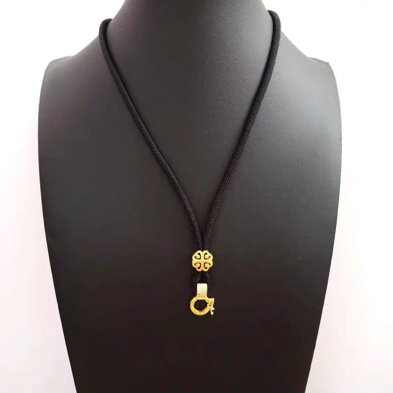 925 Silver Universal Chain Hanging Rope Handwoven Thai Buddha Brand Chain H925 ML162 Shopee Singapore