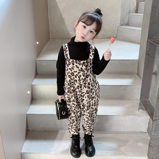 2021 Autumn And Winter Woolen Pants Plus Velvet Cotton Comfortable Leggings  New Korean Children'S Baby Stretch Pants