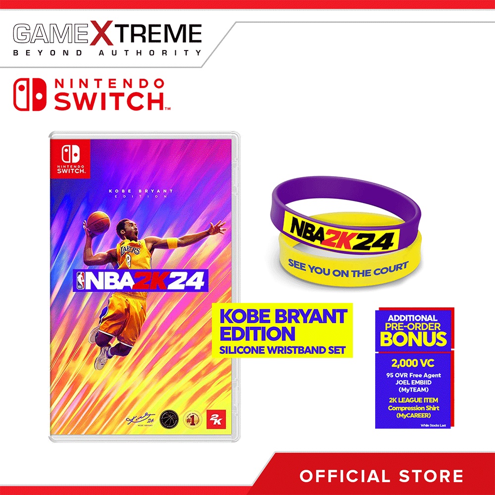 Nintendo Switch NBA 2K24 Kobe Bryant Edition | Shopee Singapore