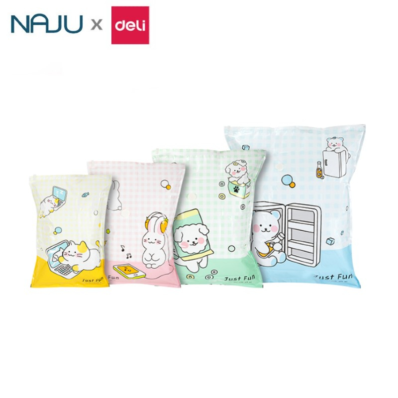 Naju 1 Piece Vacuum Bag Clothes Storage Blanket Space Saving. Xhong With Valve Pump No Need To