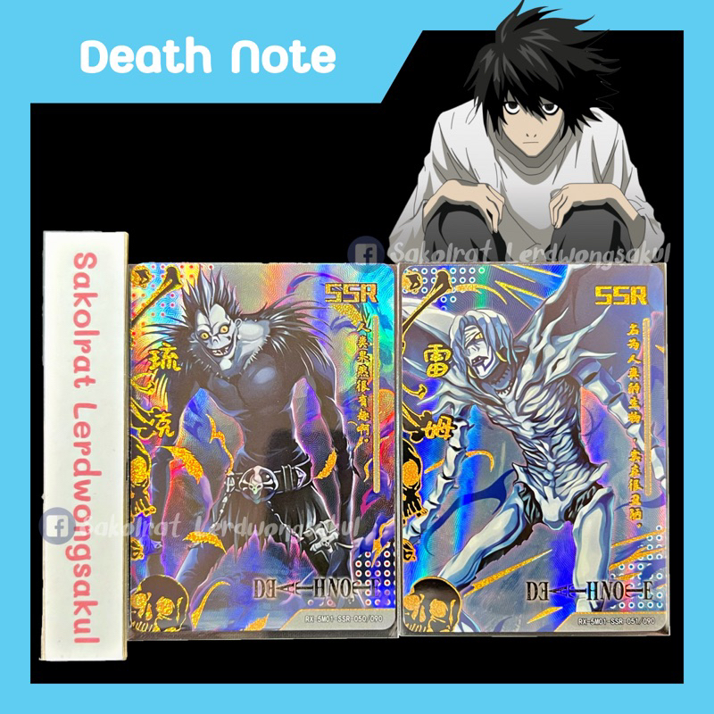 Death Note Date Goddess Collection Cards Game Collectibles Anime ...