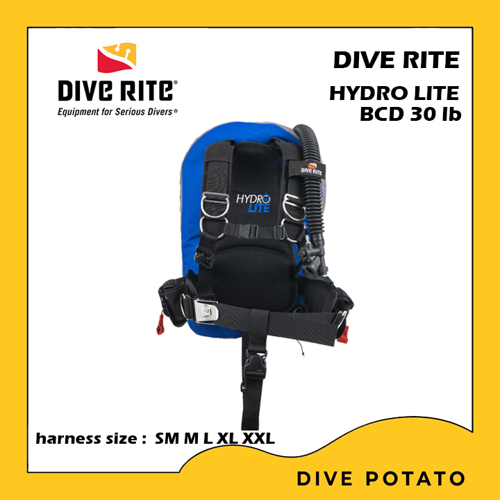Dive Rite BCD Hydro Lite For Scuba Diving (30lb) (30lb) (30lb) Shopee