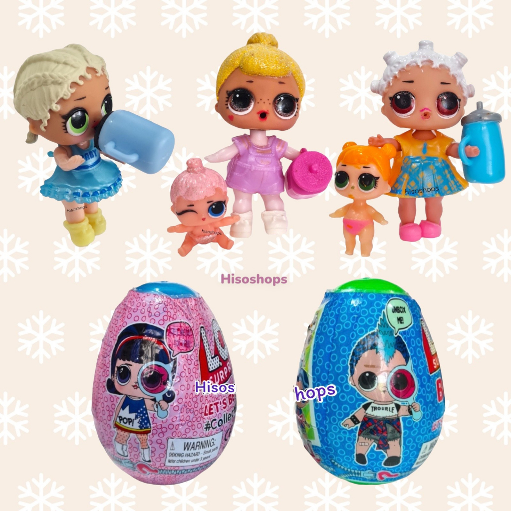 Random SURPRISE Eggs LQL DOLL Lq Cute Dolls For Kids To Win With The ...