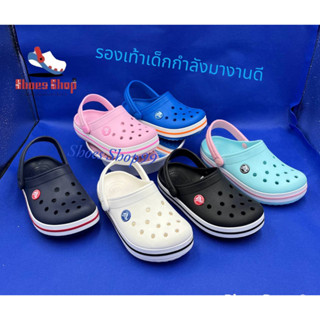 White crocs kids hot sale size 4