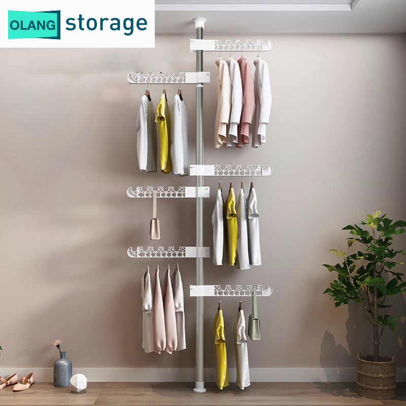 OLAN Timeless Time Clothes Drying Rack Condo SpaceSaving Stand No Need
