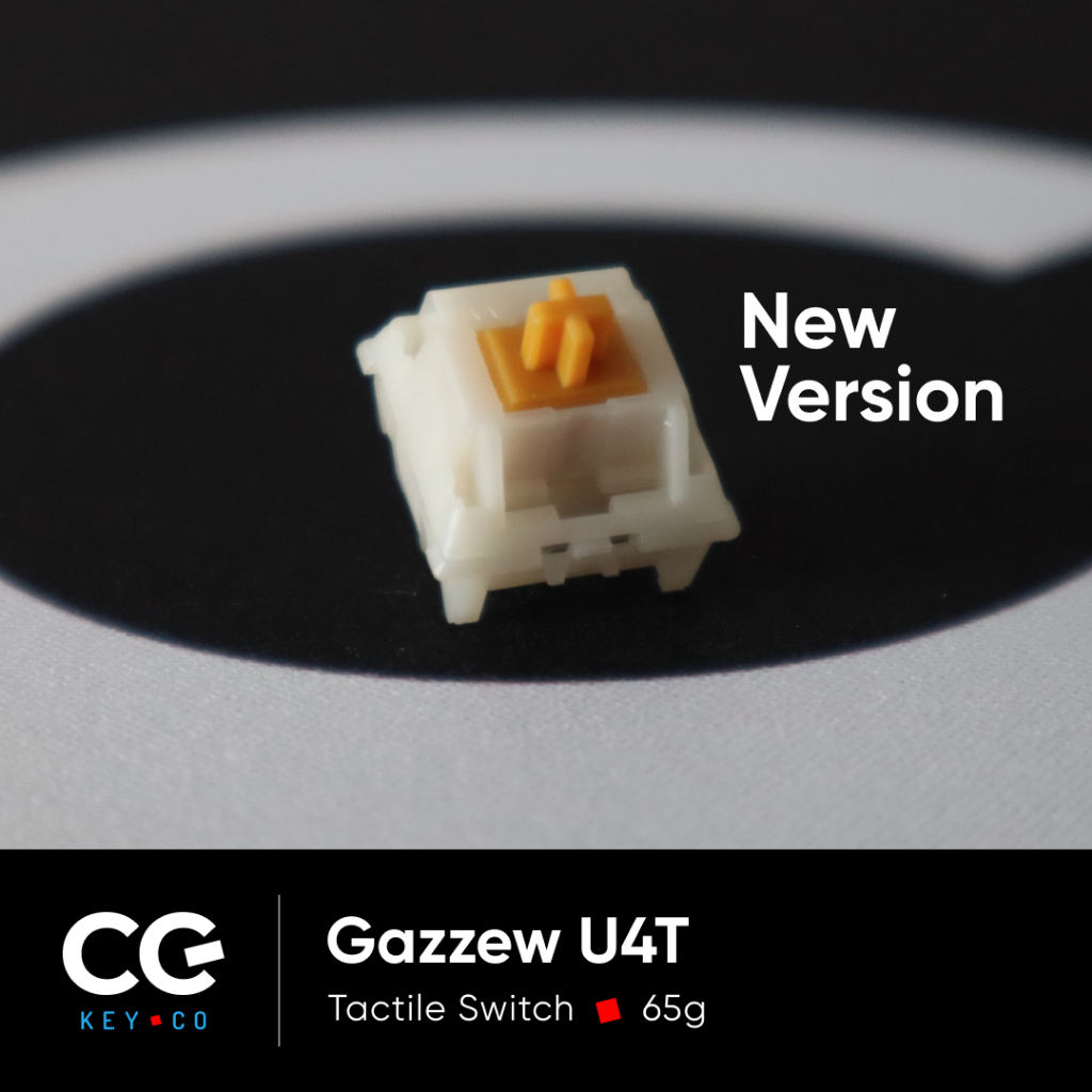 Gazzew boba U4T Tactile Switch (New 2022 Version) Shopee Singapore
