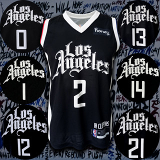 2022 WALL#11 Los Angeles Clippers City Edition NBA Jersey Blue