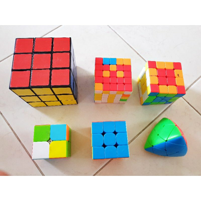 RUBIK Toys Set 6 Types (Used) | Shopee Singapore