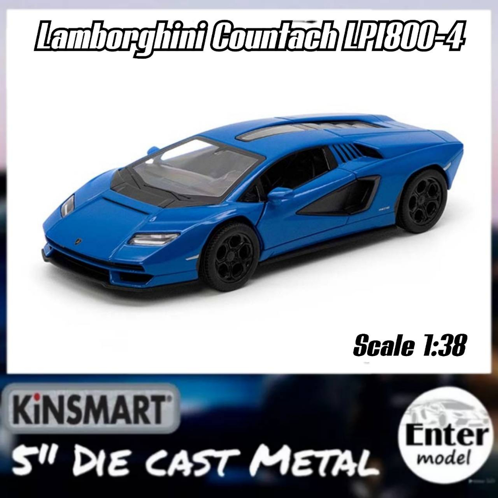 Xe mô hình Lamborghini Countach LPI800 1:24 Chezhi - Trùm Mô Hình