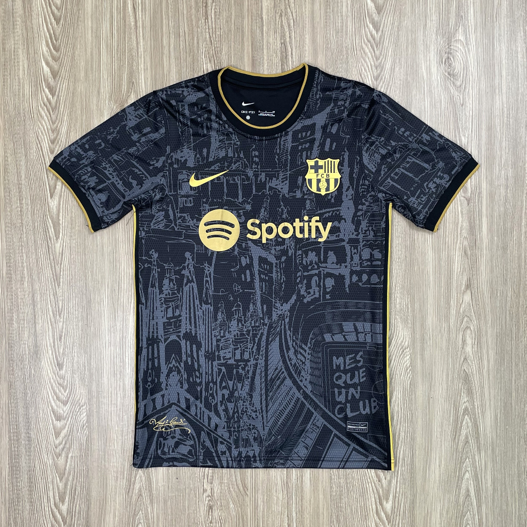 Barcelona Adult Jersey Polyester Fabric Authentic Football Grade AAA ...