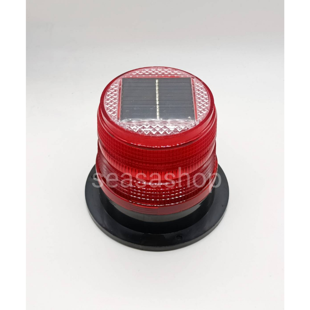Red LED Siren Light Roof Mount 5-Inch Base 12V-24V | Shopee Singapore