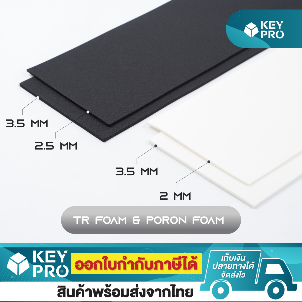 Poron TR Case Foam 3 mm Thick Secondary TKL Full size Layout For