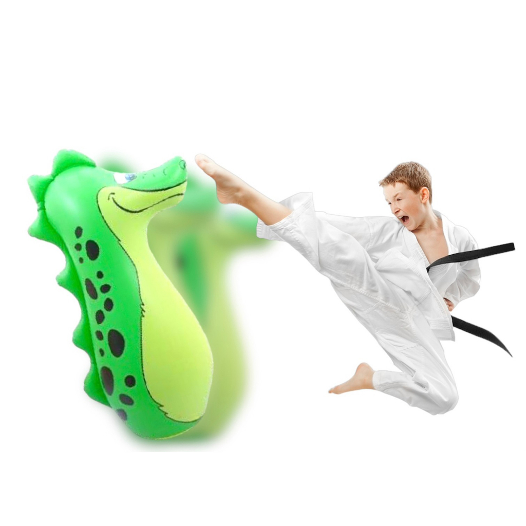 Falling Doll Boxing Toy Inflatable Crocodile Dolls For Children Big ...
