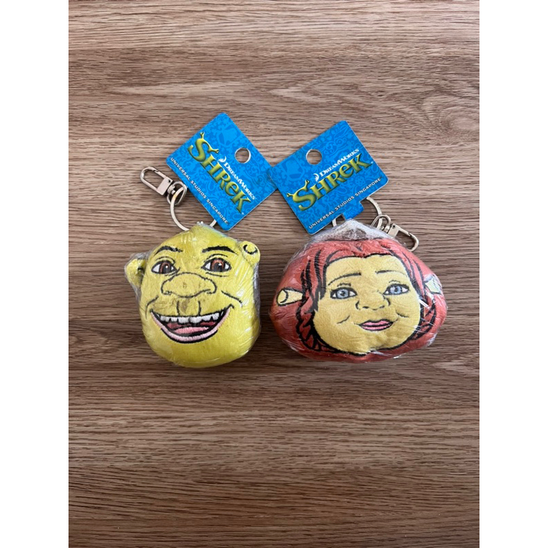 shrek Keychain Comes In A Cute Couple universal singapore | Shopee ...