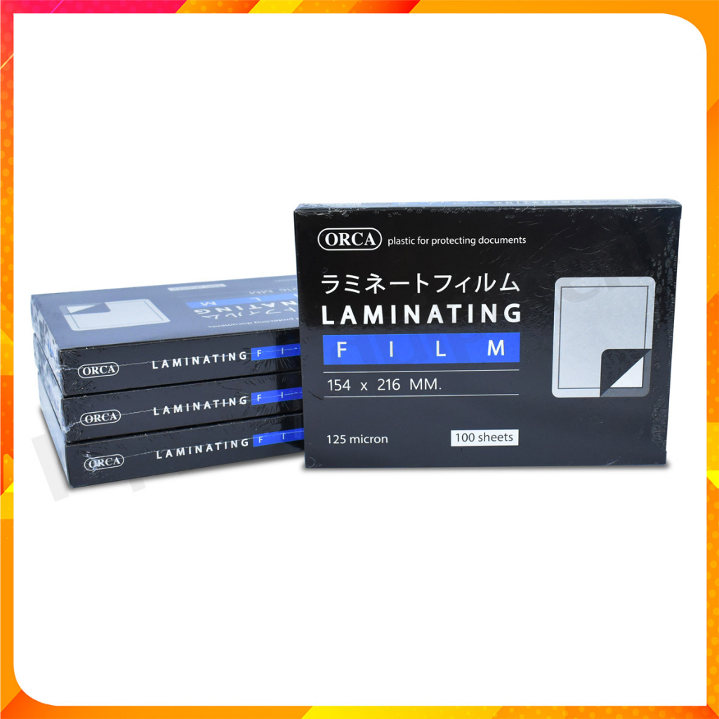 [100 Sheets] Orca Plastic Card Lamination (Laminate) | Shopee Singapore