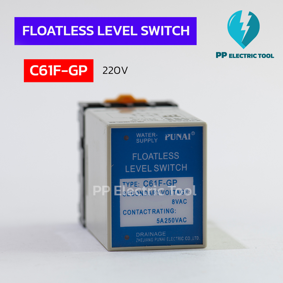 FLOATLESS LEVEL SWITCH C61F-GP 220V Water Control | Shopee Singapore