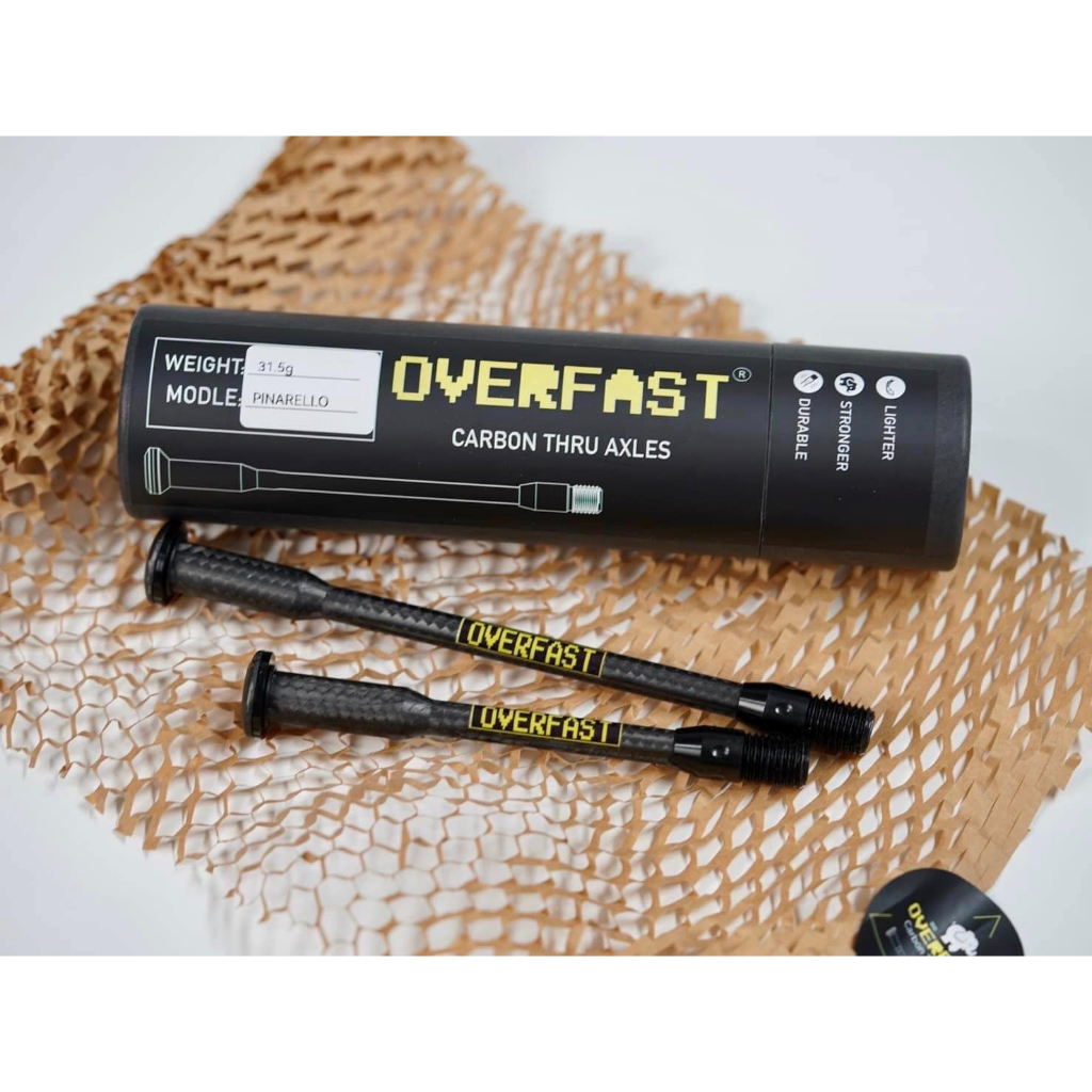 OVERFAST Carbon Thru Axles Lightweight Bicycle Axle FrontRear Only 30
