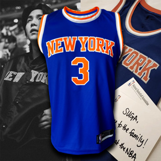 Patrick Ewing New York Knicks #33 Authentic Away Jersey Champion Men's –  The Vintage NYC