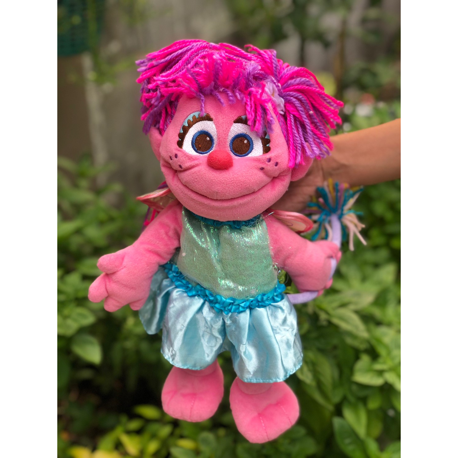 Sesame Street Abby Cadabby Plush Toy Hand Puppet | Shopee Singapore