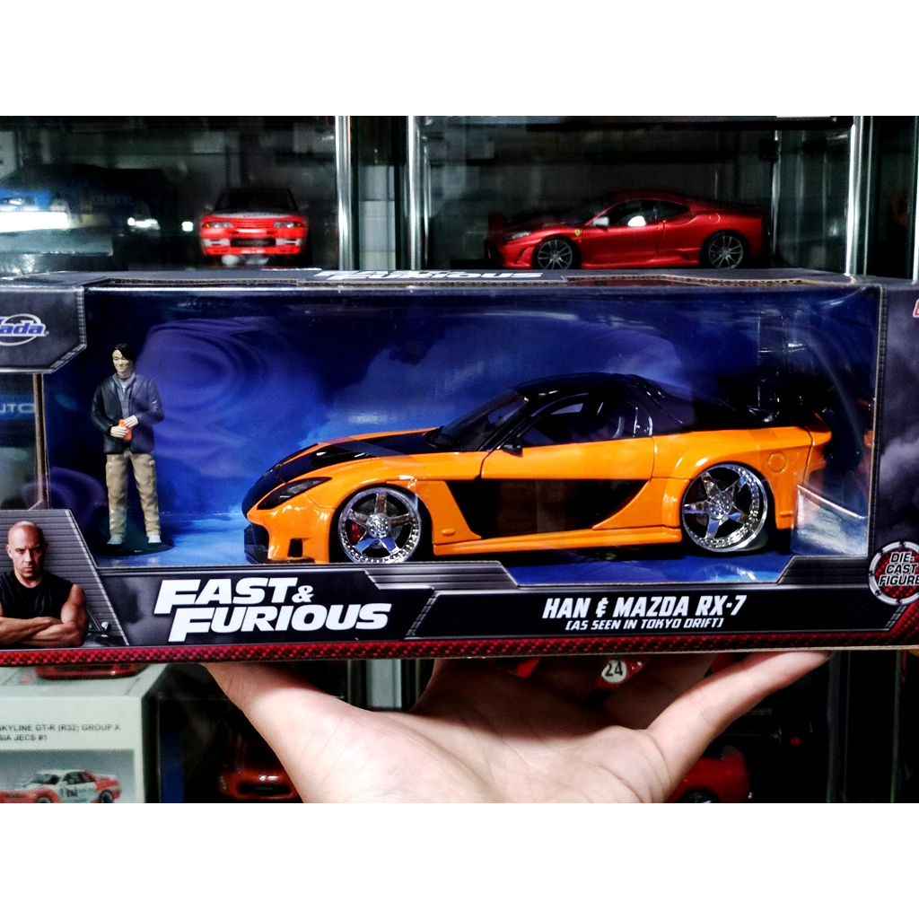 RX7 Car Model Han mazda RX7 Vieldside Fortune Han's fast and furious ...