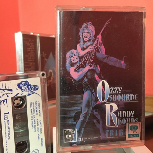 ozzy osbourne randy rhoads tribute book