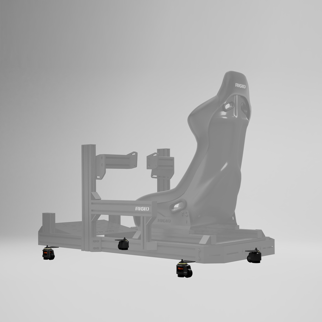 Level Wheel Set High Load Cast Iron Leg For Moving Cockpit | Shopee ...