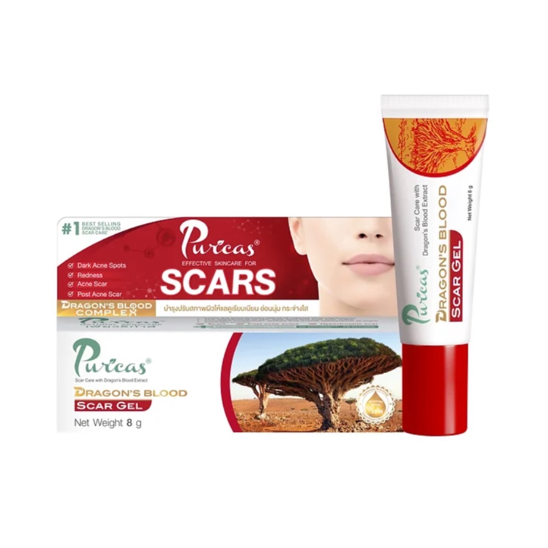 Puricas dragon blood scar gel 3g And 8g Shopee Singapore
