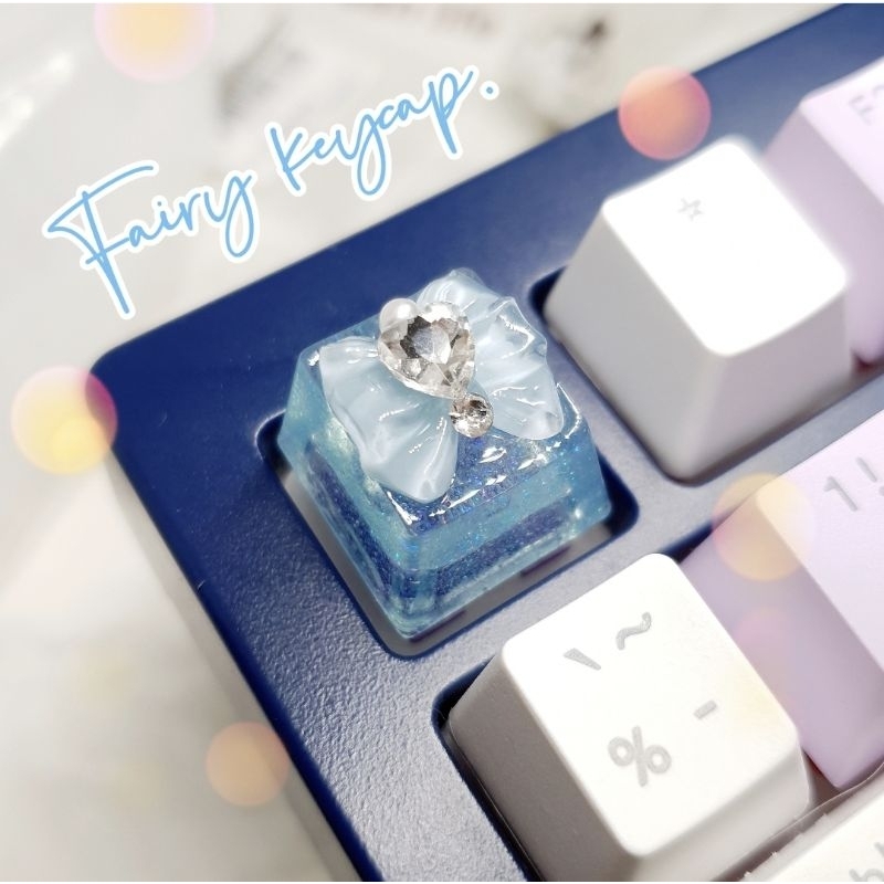 Keycap resin Embossed Bow Per Piece For Mechanical Keyboard OEM Profile ...