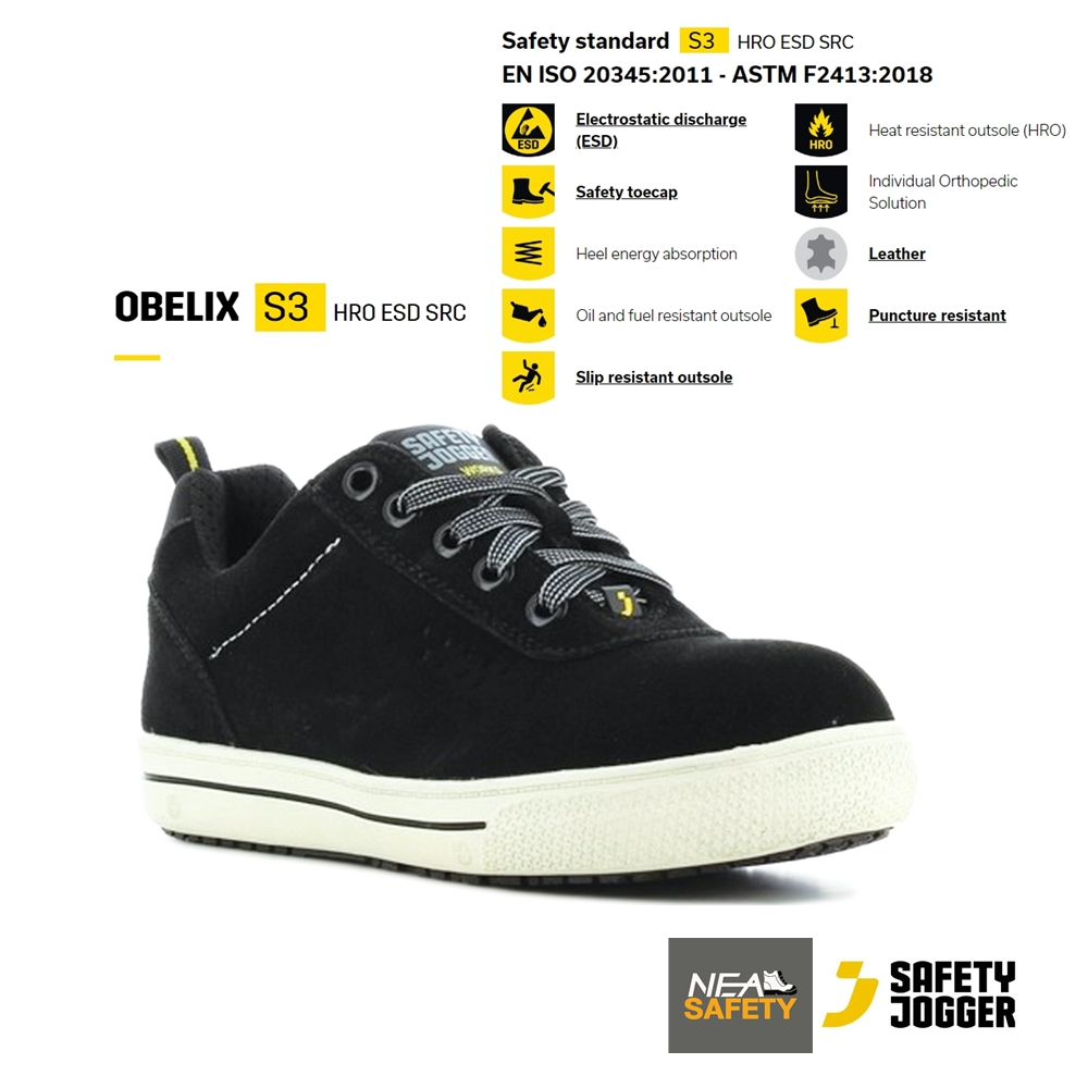SAFETY JOGGEROBELIX S3 Shoes High Quality Aluminum Head Standard