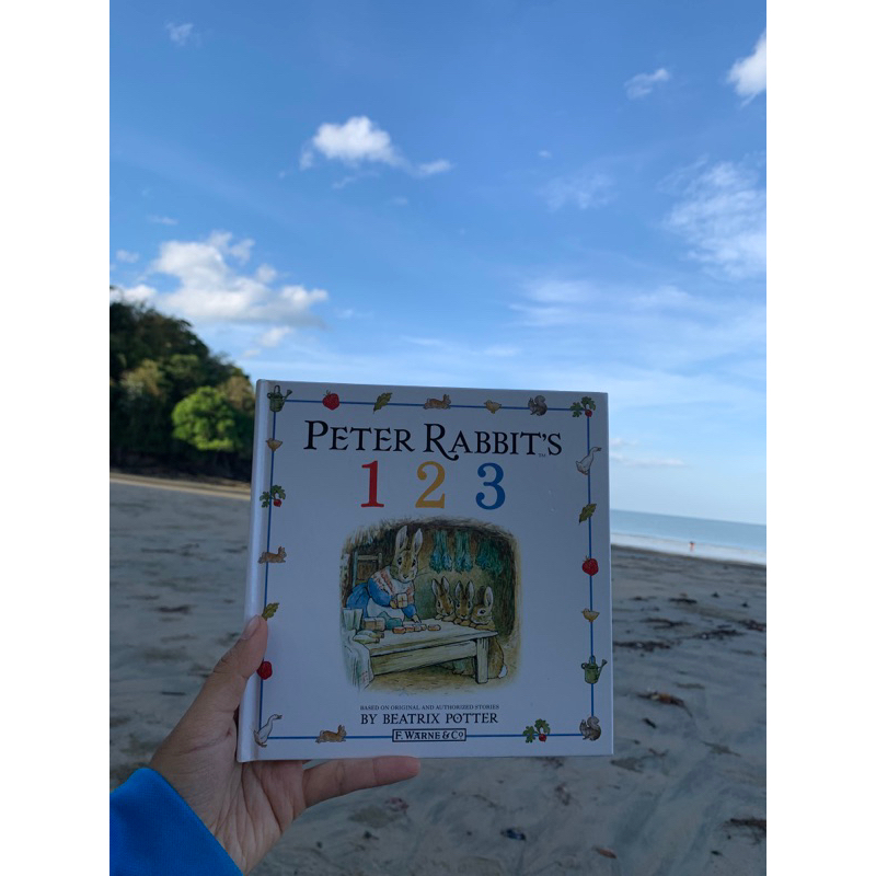 English Number Counting Practice Book Peter Rabbit's 123 Contains A ...