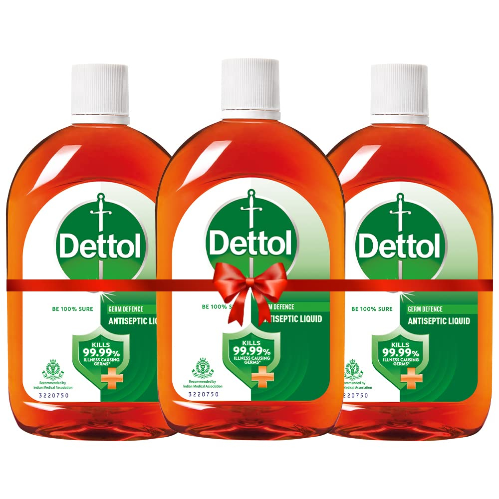 Dettol Antiseptic Liquid for First Aid Surface Disinfection and