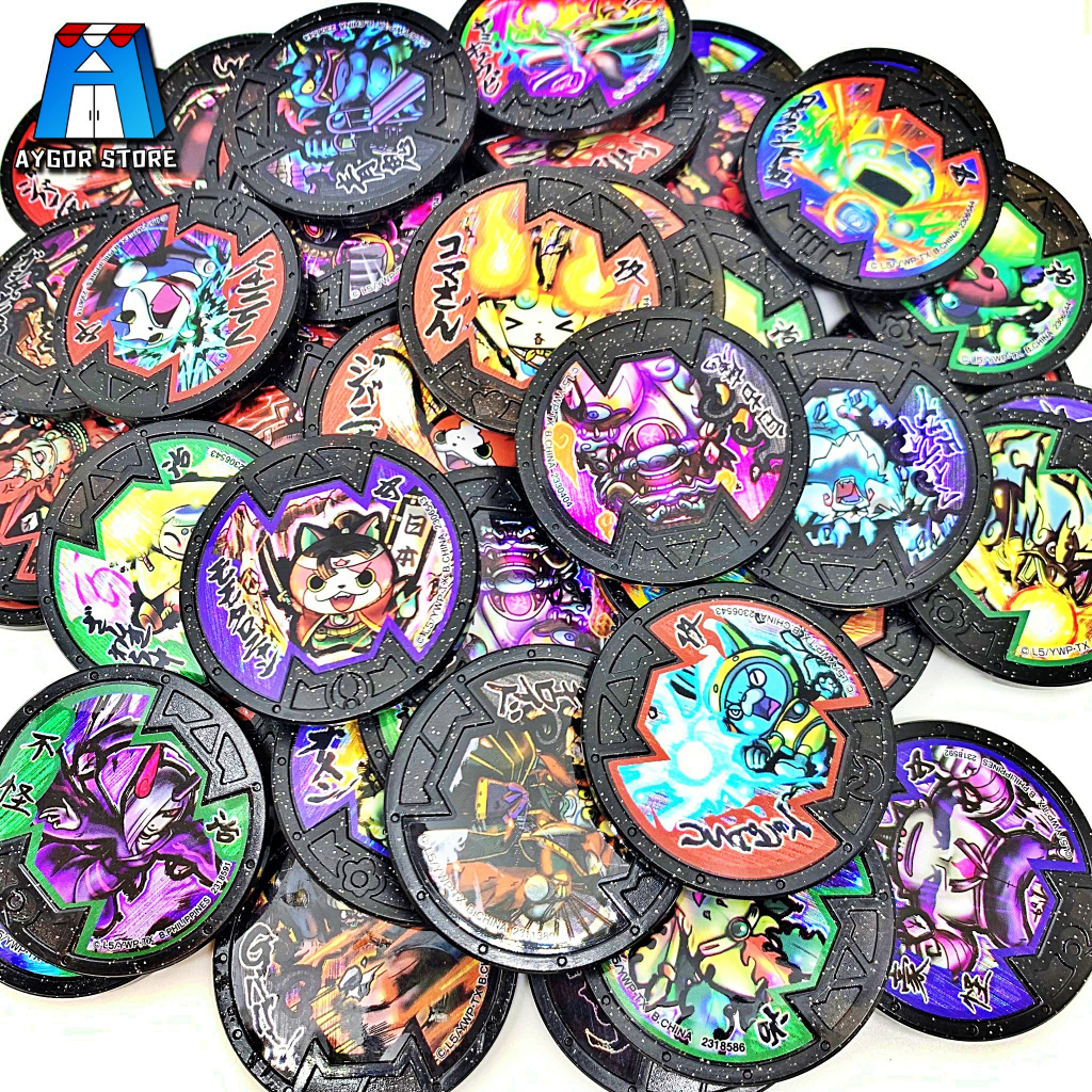 Yokai Watch (Yo-kai Watch) Special Coin Black Reflective Yo-kai Medals ...