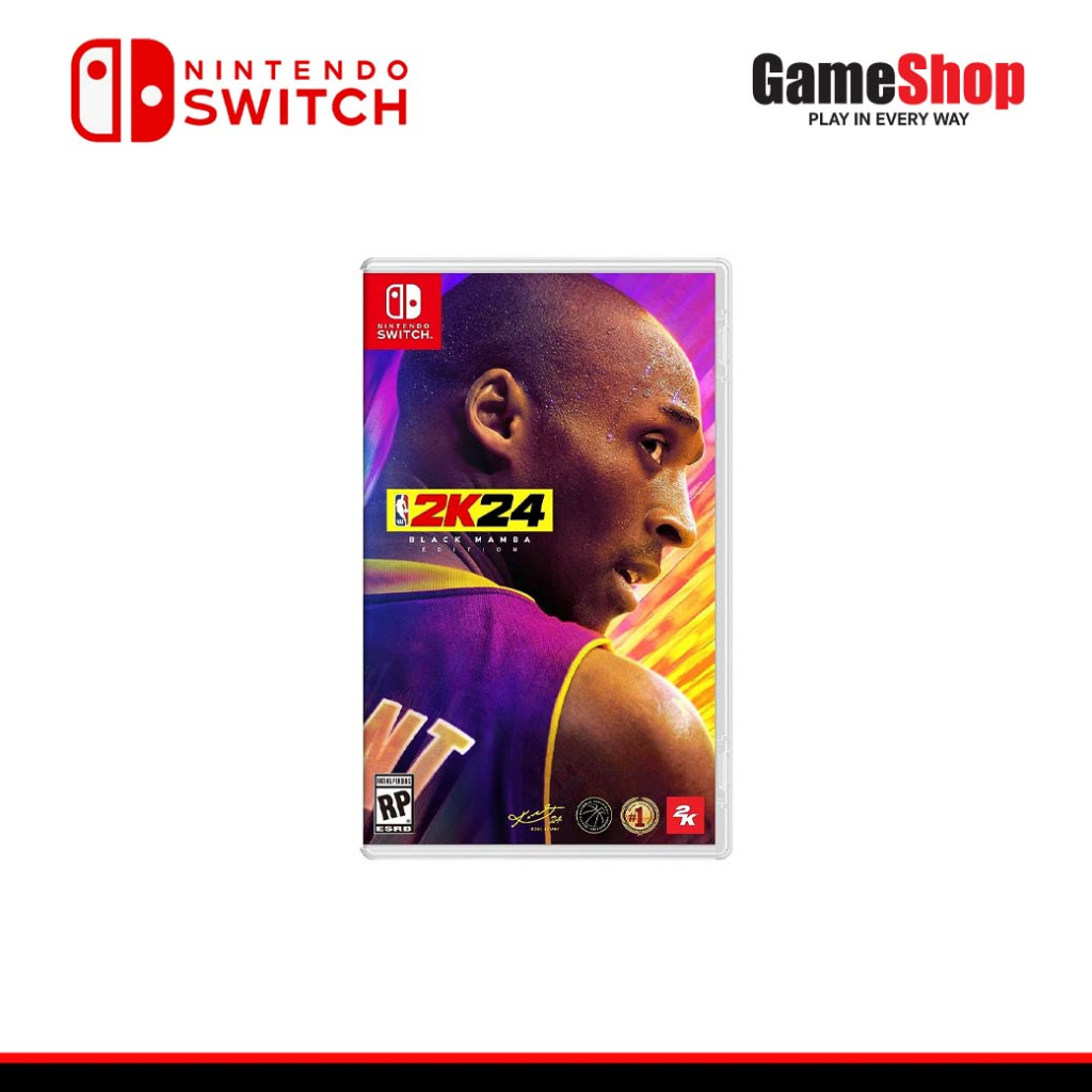 Nintendo Switch Nba2k24 Black Mamba Edition Game Disc Shopee Singapore 8022