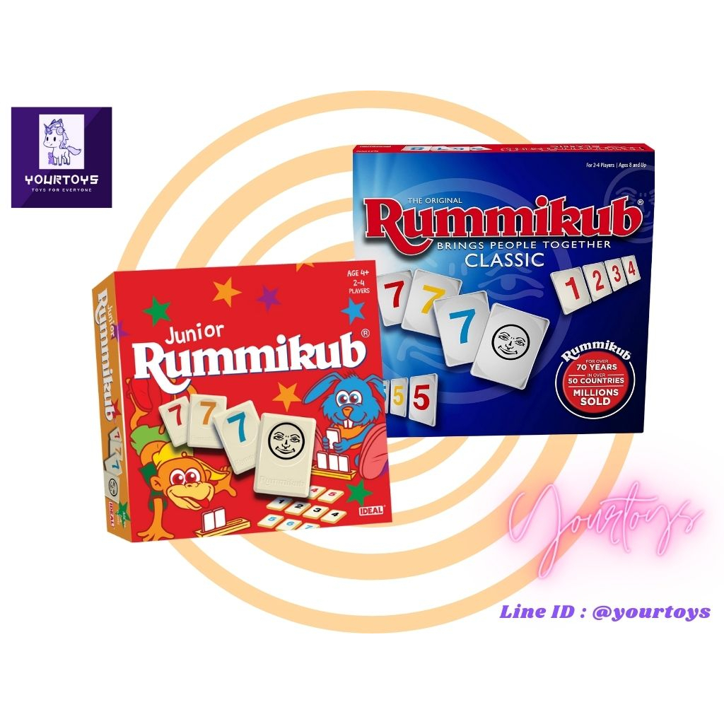 Rummikub The Original Rummy Tile Game Super Fun Numbering Shopee