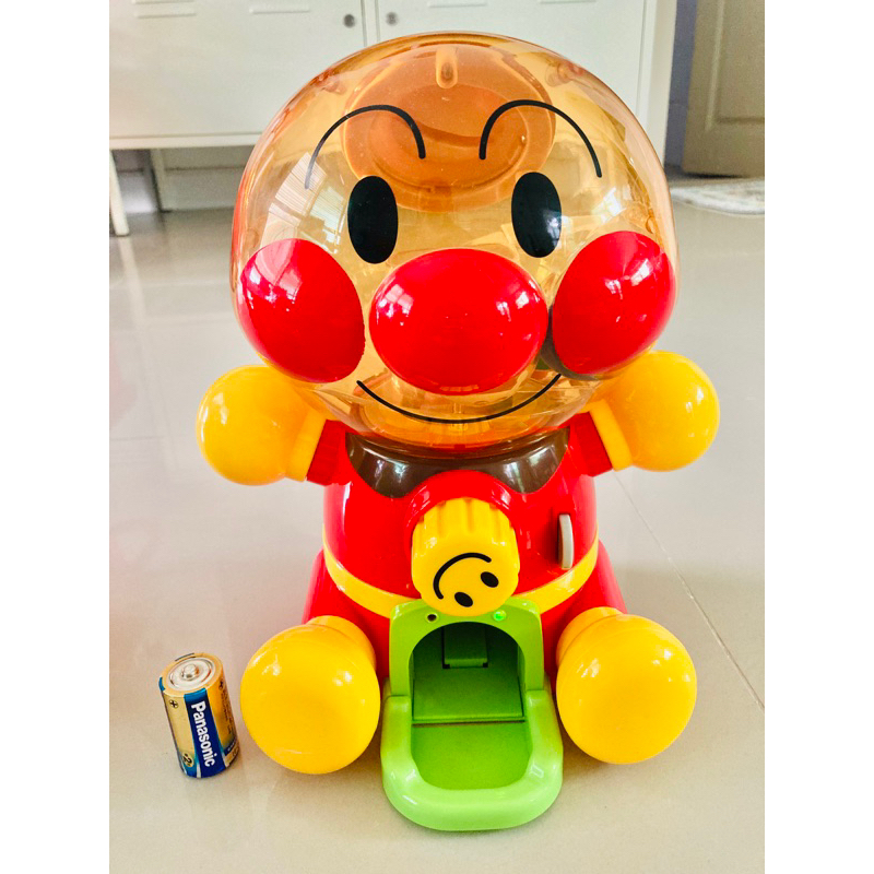 Anpanman Egg Spinning Jar Large Gashapon New Exciter Rolling Capsule
